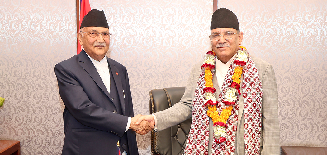 ओली–प्रचण्ड भेटवार्ता, चुनावी तालमेलबारे छलफल