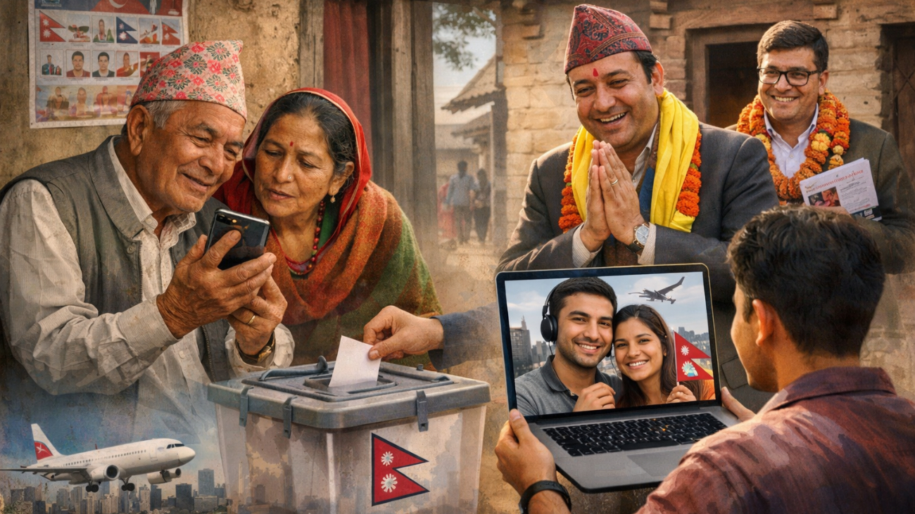 चुनाव नेपालमा, ‘कमान्ड’ विदेशबाट