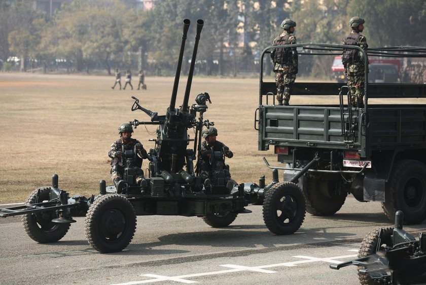 टुँडिखेलमा भव्य रुपमा मनाइयाे सेना दिवस