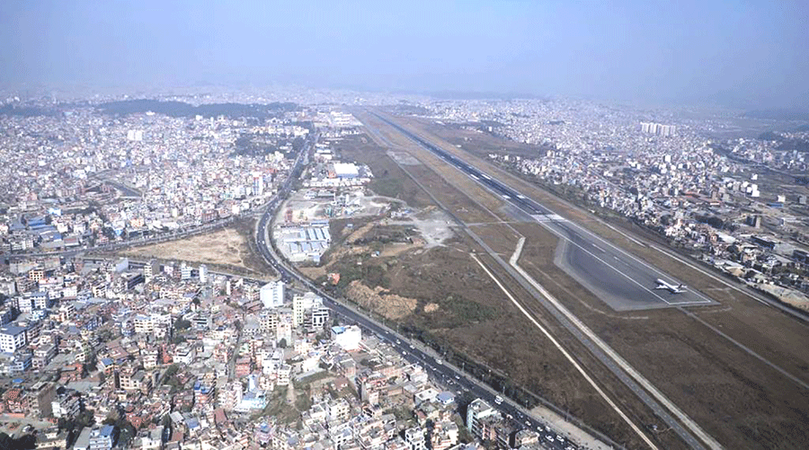 त्रिभुवन अन्तर्राष्ट्रिय विमानस्थल हाताभित्र निषेधाज्ञा जारी