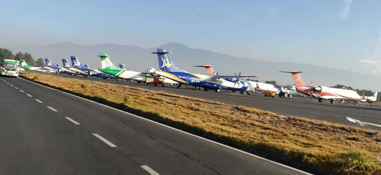 इन्धनको भाडा बढेसँगै हवाई जहाजको भाडा समेत बढेको छ