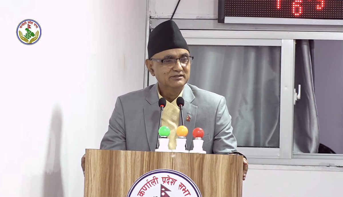 कर्णालीका मुख्यमन्त्री कँडेलले दिए राजीनामा